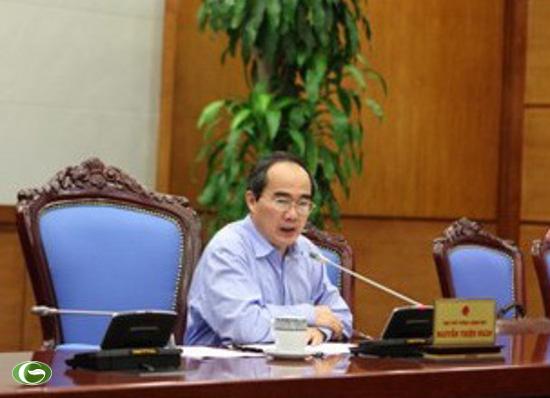 Phó Thủ tướng Nguyễn Thiện Nhân nêu những yêu cầu cụ thể với các Bộ liên quan trong việc thực hiện Kết luận 51 của TW. 